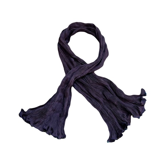 Venetia Studium crinkled satin crepe scarf - Picture 1 of 6